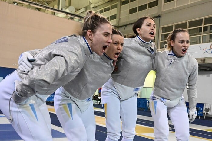 На етапі Кубка світу з фехтування українські шаблістки здобули бронзу