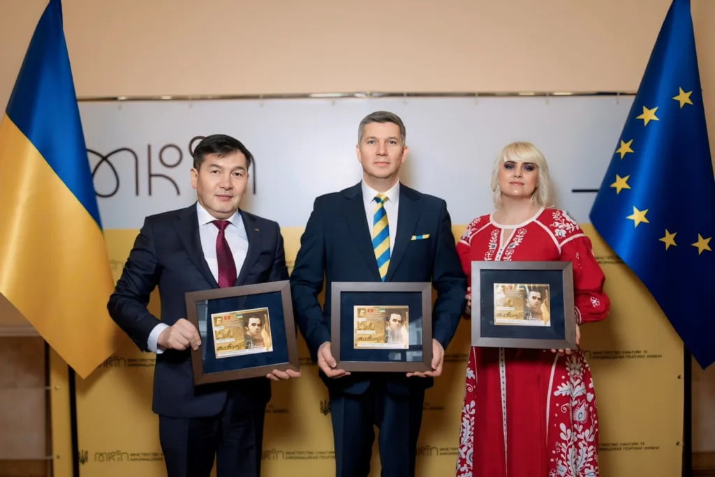 З’явилася перша серія міжнародних марок, присвячених Тарасу Шевченку