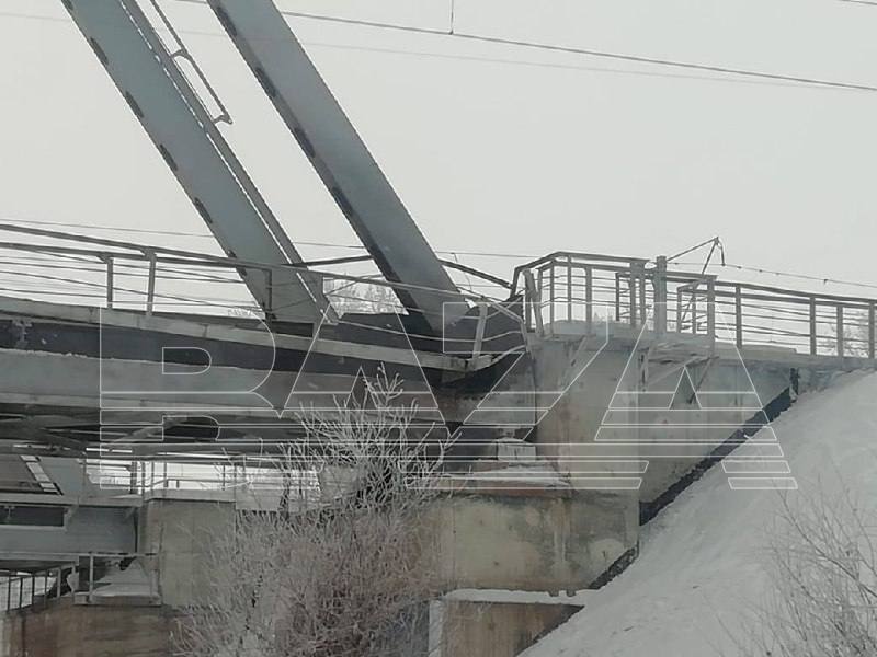 У Росії підірвано залізничний міст, який росіяни використовували для переврзки боєприпасів