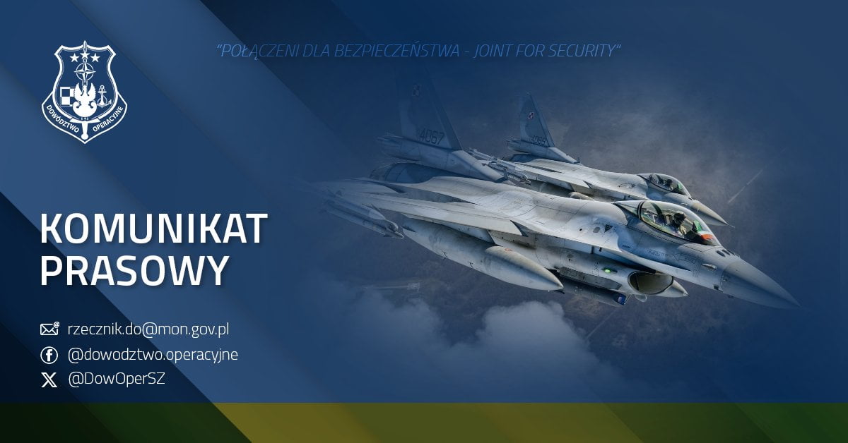 У Польщі піднімали військову авіацію через російську ракетну атаку по Україні