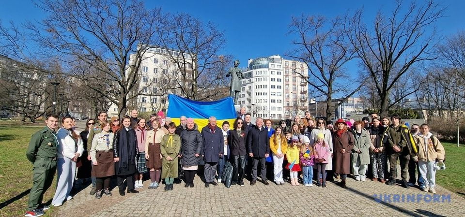 У польській столиці пройшли урочистості з нагоди 210 річниці від дня народження Шевченка