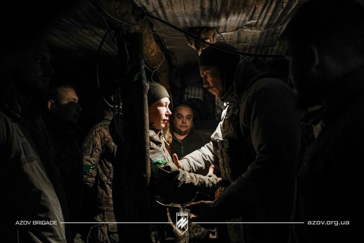 На позиціях у Серебрянському лісництві нацгвардійці отримали нагороди з рук “Редіса”