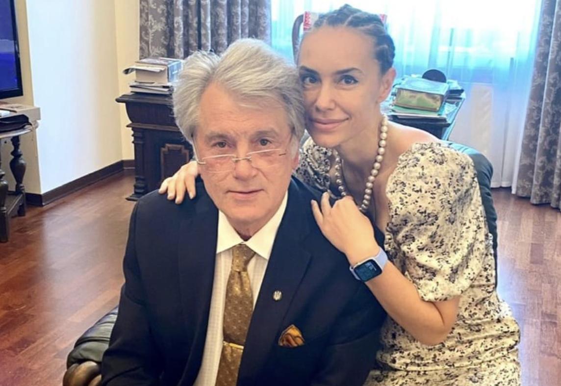 Віктор Ющенко привітав з днем народження доньку Віталіну
