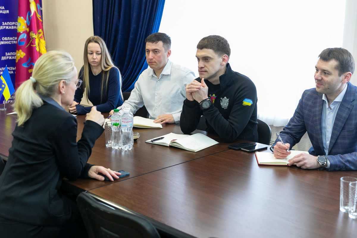 Депутатка Європарламенту відвідала Запорізьку область: які питання обговорювали