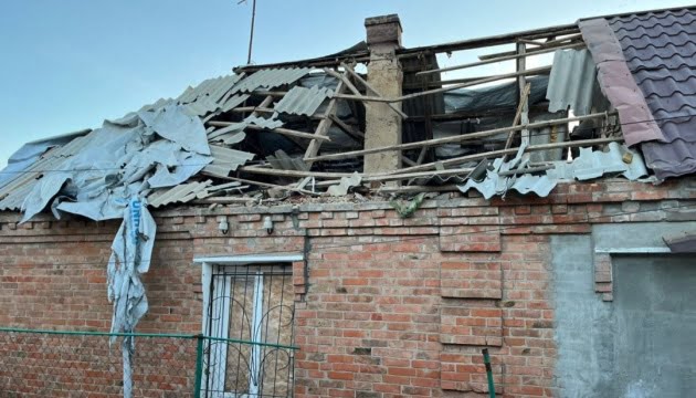 Нікополь атакований ворожими дронами та реактивними системами залпового вогню