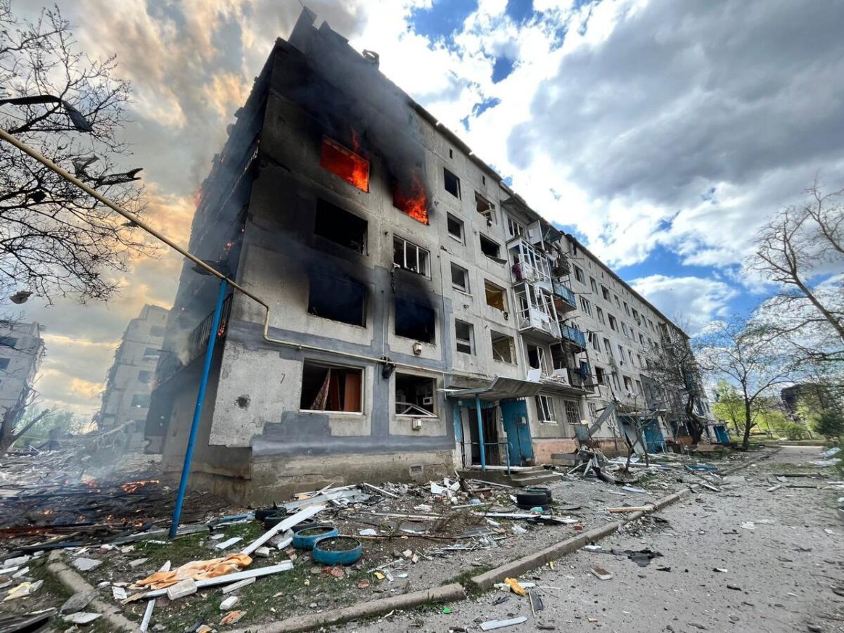 Стало відомо, скільки цивільних лишається в Очеретиному на Донеччині