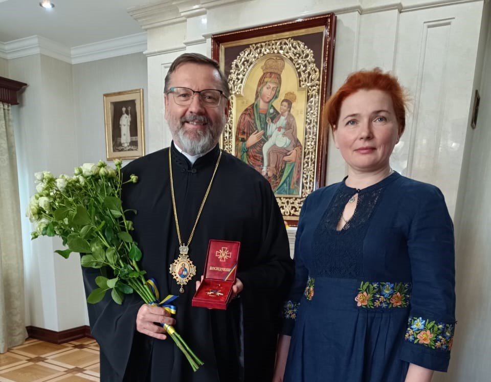 Главу УГКЦ Святослава відзначили «Хрестом Сухопутних військ»
