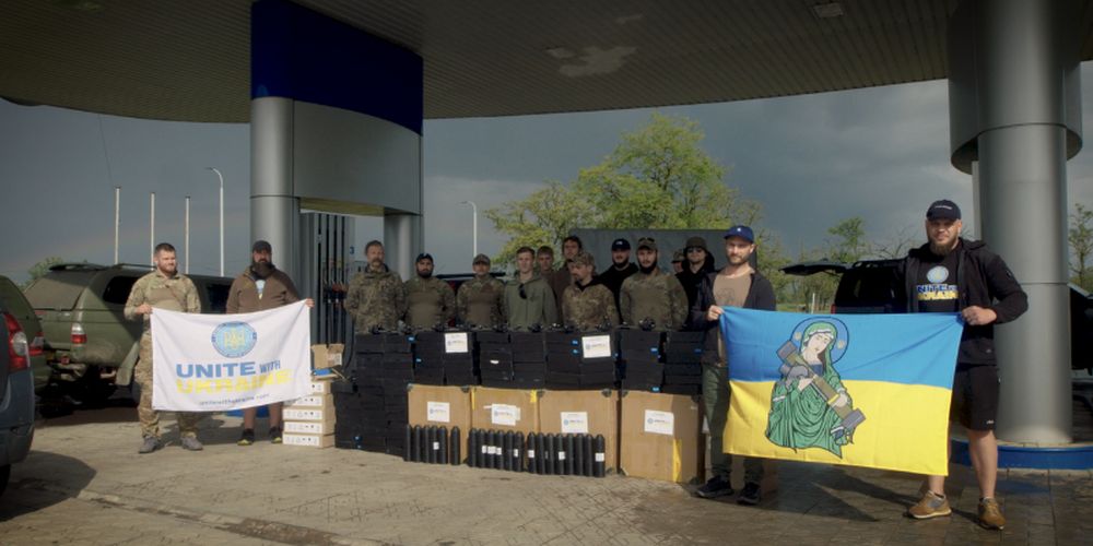Діаспоряни передали батальйону «Вовки Да Вінчі» понад 200 FPV-дронів