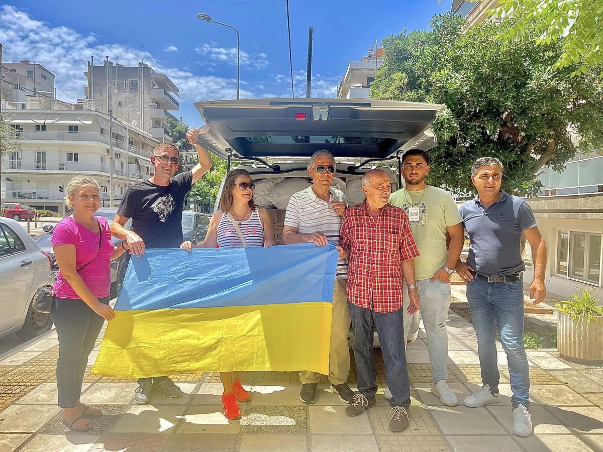 Черговий вантаж гуманітарної допомоги до України відправили волонтери Греції