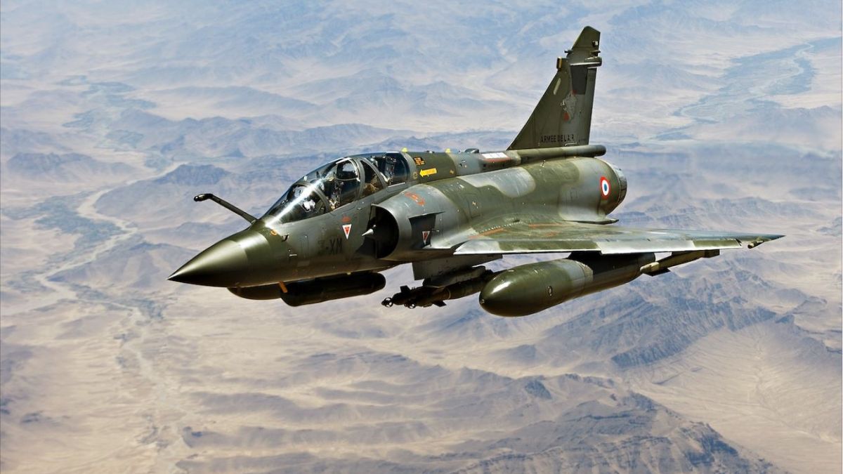 В Україні під час польотного завдання розбився винищувач Mirage-2000