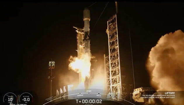 Компанія Ілона Маска запустила ще 23 супутники Starlink