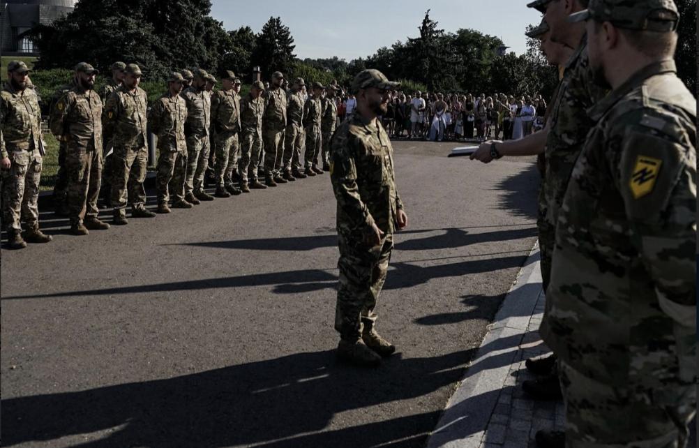 Випуск офіцерів “Азову” відбувся в українській столиці