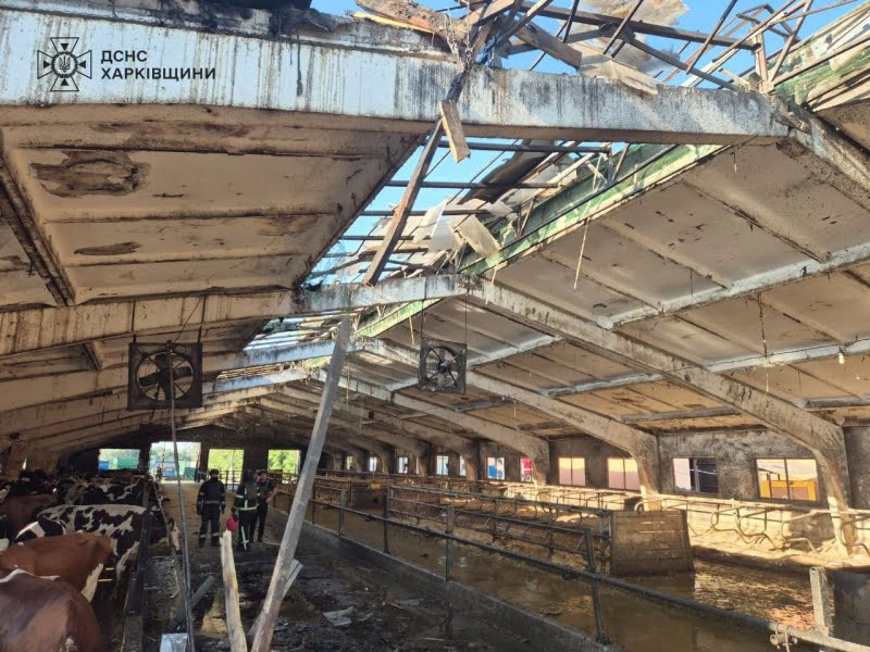 На Харківщині російські війська вдарили по підприємству