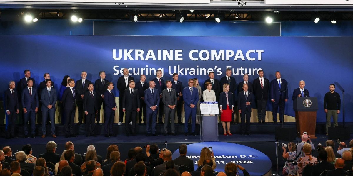 Понад 20 держав-союзниць України підписали на саміті НАТО нову домовленість на підтримку Києва
