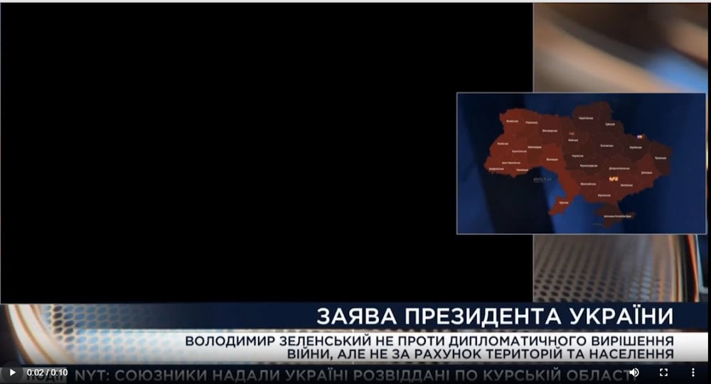 Під час прямого ефіру телемарафону зникло світло (відео)