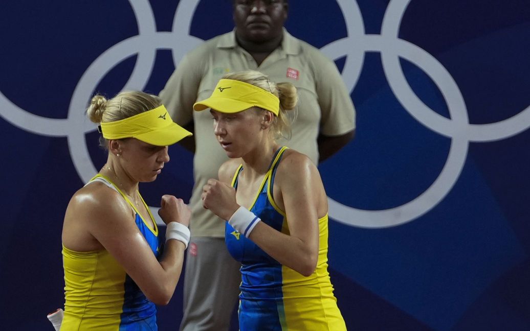 На Олімпіаді-2024 до чвертьфіналу вийшли українські тенісистки Людмила і Надія Кіченок