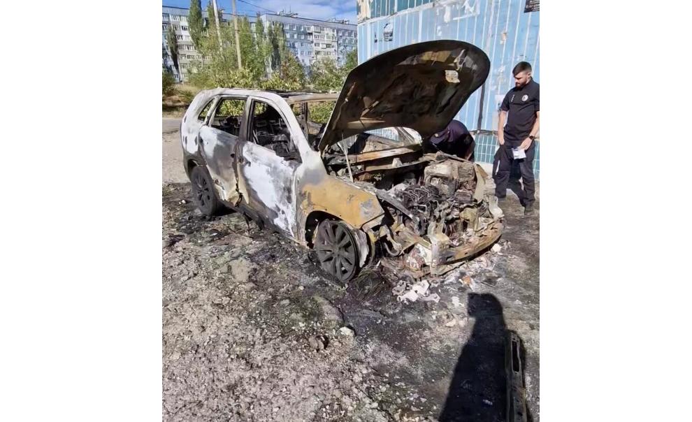 У Дніпрі спалили автівку голови патронатної служби 93 ОМБр 