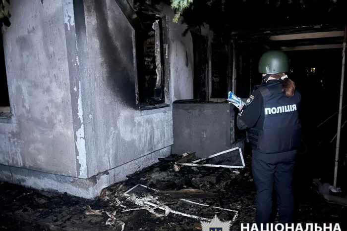 Поліція показала наслідки атаки дронів на Київщину (фото)