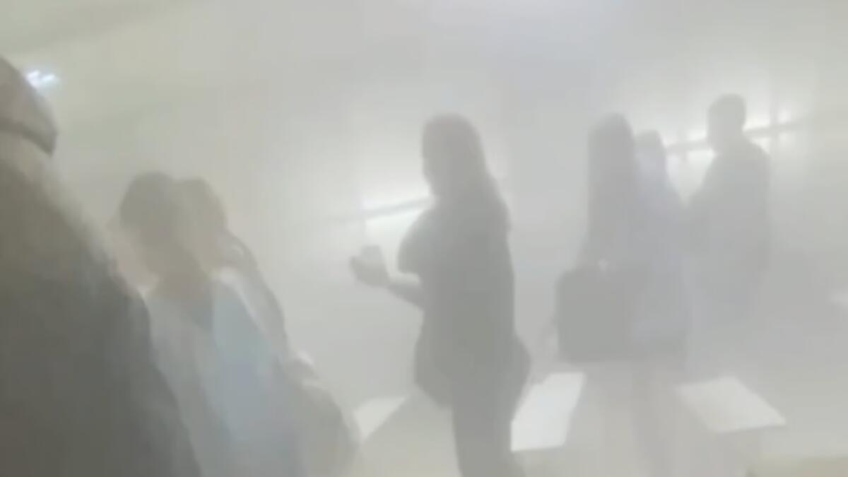 Під час повітряної тривоги в одному з укриттів Львова вибухнув вогнегасник