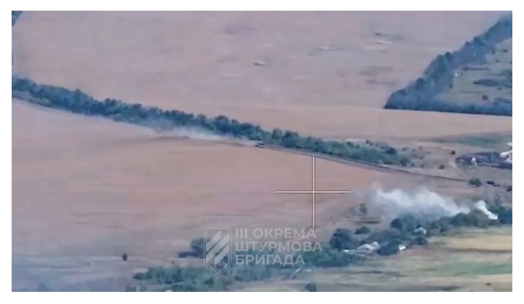 На Харківщині бійці 3 ОШБр розбили колону техніки російських окупантів