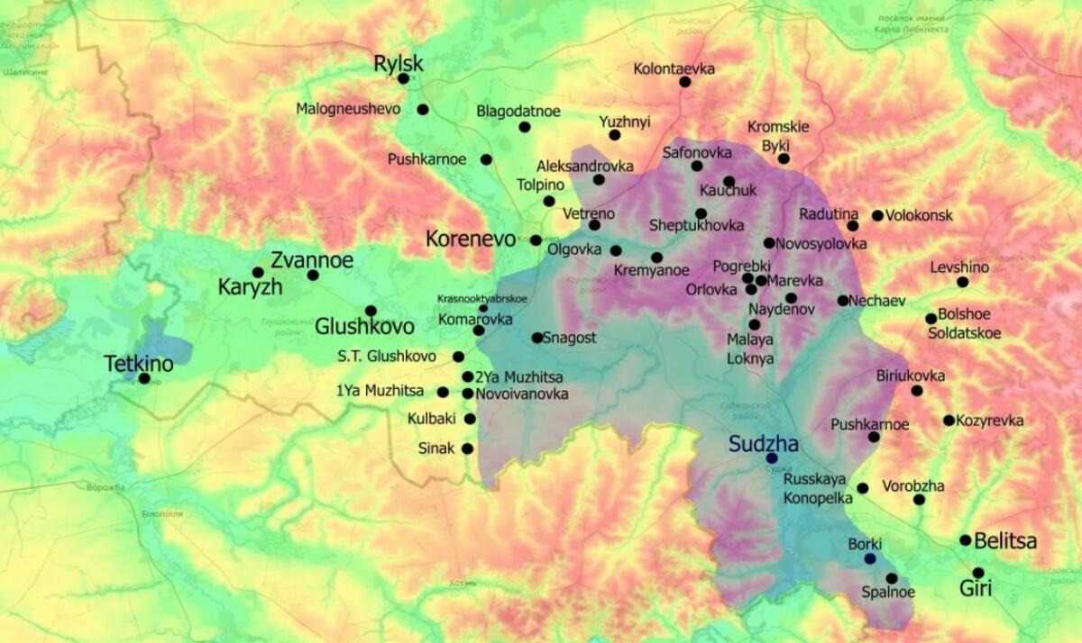 Стало відомо про ймовірну кількість та локації російських понтонних переправ через Сейм у Курській області