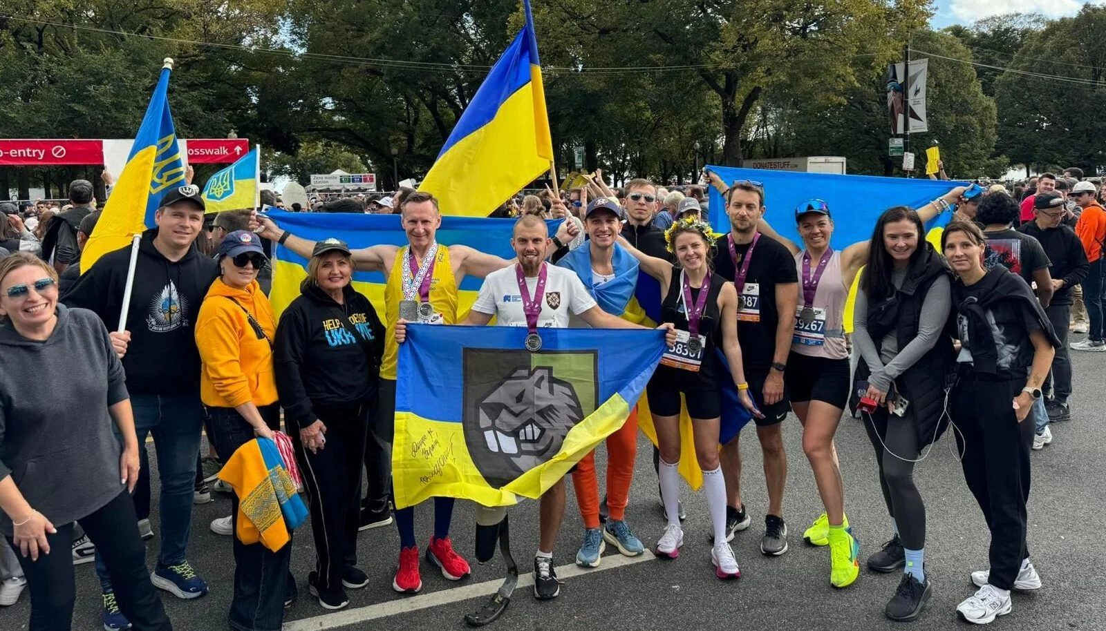 Близько 200 українських спортсменів долучилися до марафону у Чикаго