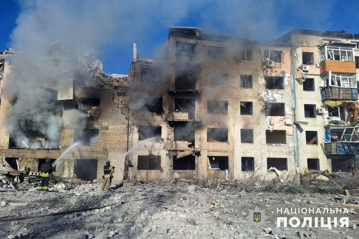 У чотирьох містах Донеччини поранені люди внаслідок російських атак