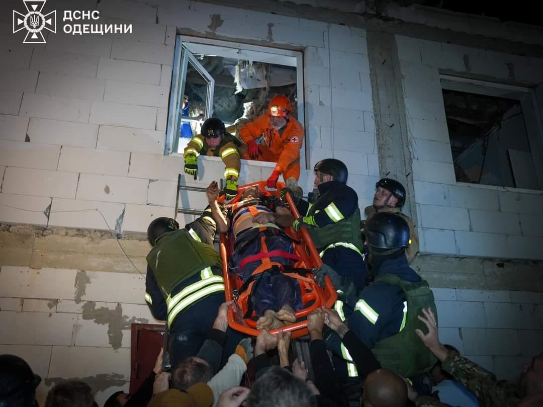 Внаслідок ракетної атаки по Одещині загинуло четверо людей, десятеро поранених