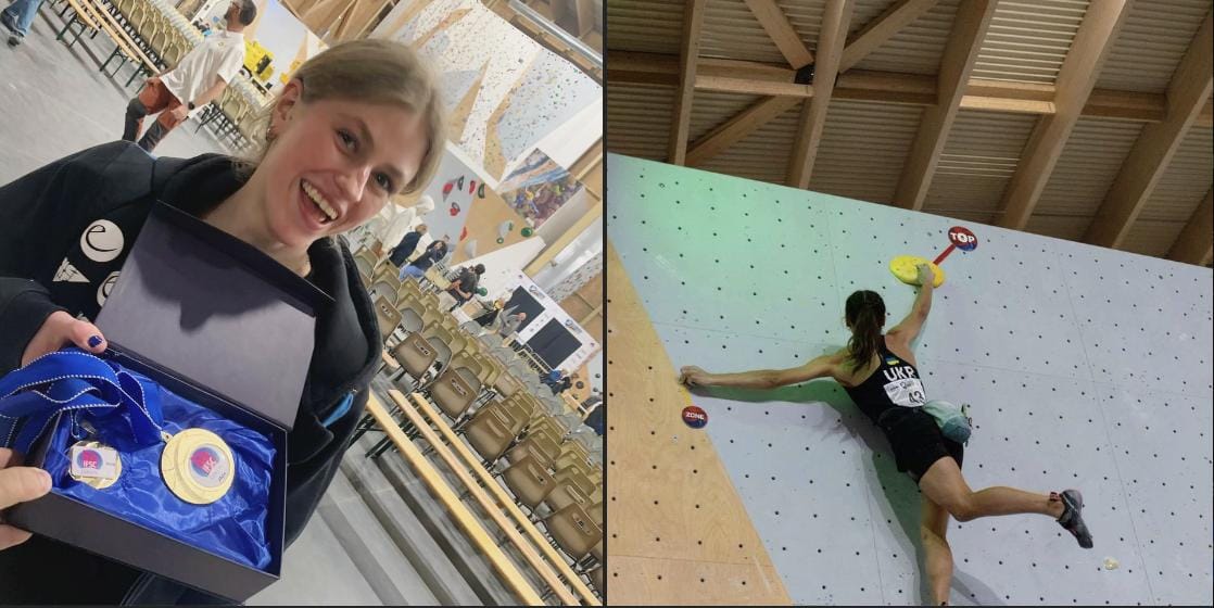 У Франції на молодіжному чемпіонаті Європи зі скелелазіння спортсменки з Донеччини здобули “золото” та “бронзу”
