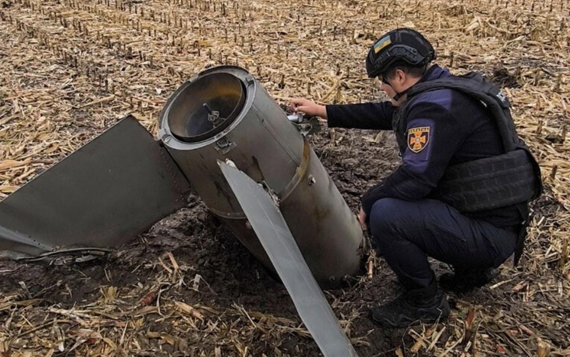 Залишки ракети С-300 знайшов фермер на Київщині