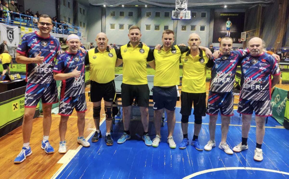 У другому турі відкритого чемпіонату Києва з настільного тенісу команда СК «Група Патріот» здобула три перемоги
