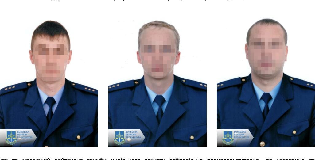Колишніх співробітників ДСНС, які прислужували російським окупантам у Лимані, судитимуть