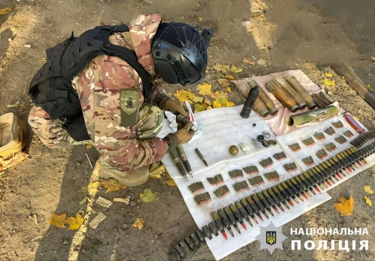 У Київській області чоловік зберігав арсенал боєприпасів