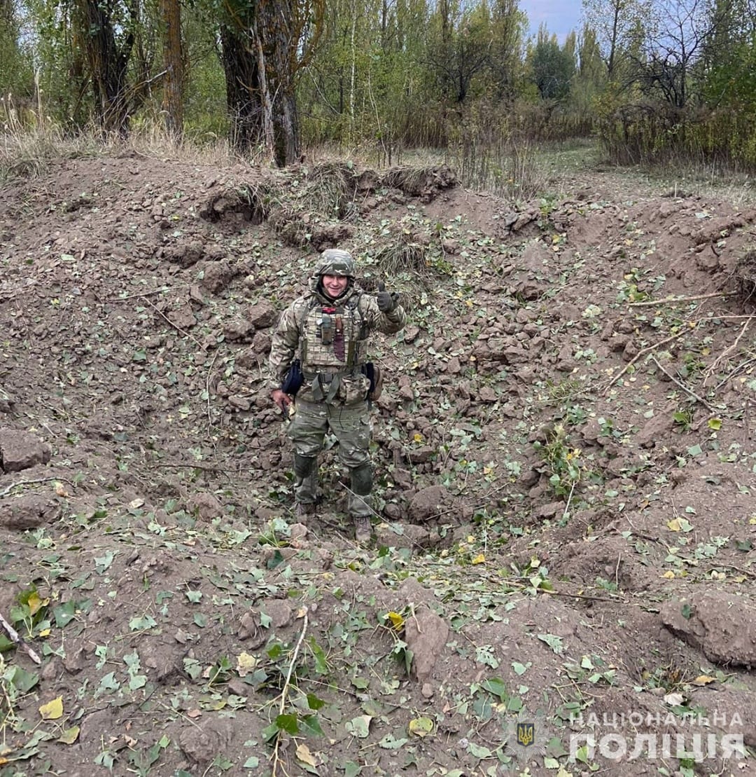 На Житомирщині знищили бойову частину російського безпілотника та касетні елементи (відео)