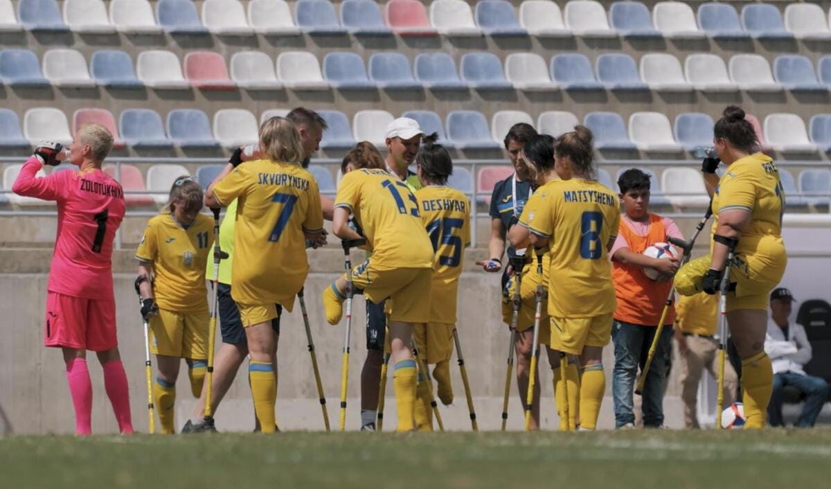 Жіноча збірна України зіграє у чвертьфіналі ЧС-2024 з ампфутболу