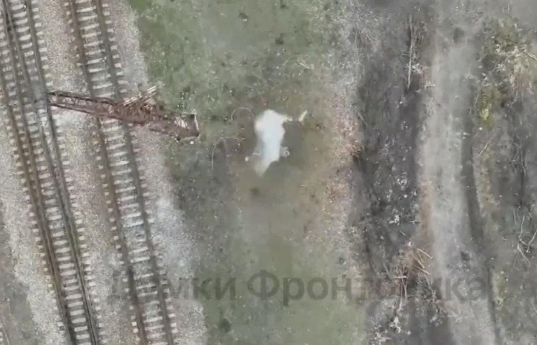 На Бахмутському напрямку від влучного скиду боєприпасу українськими бійцями російському окупанту відірвало голову