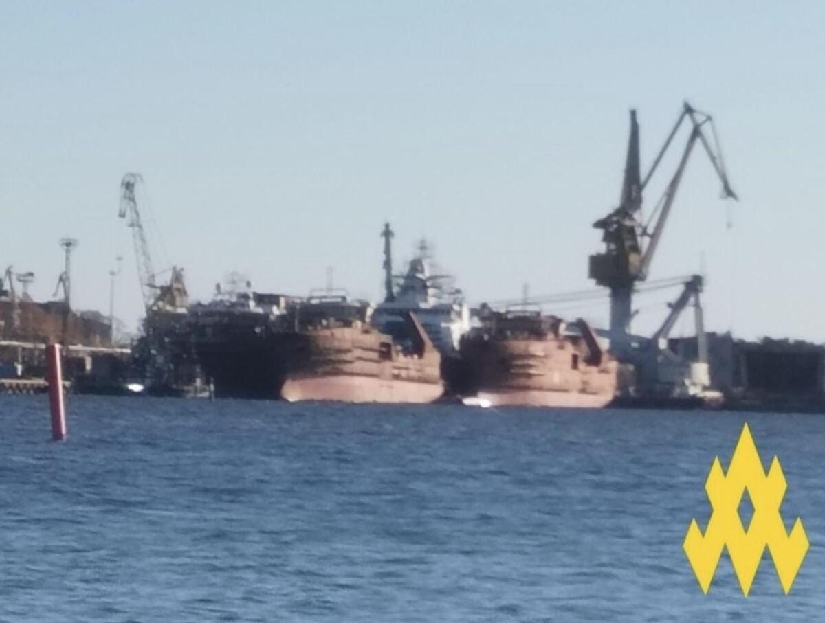 На території Росії партизани розвідали суднобудівний завод (ФОТО)