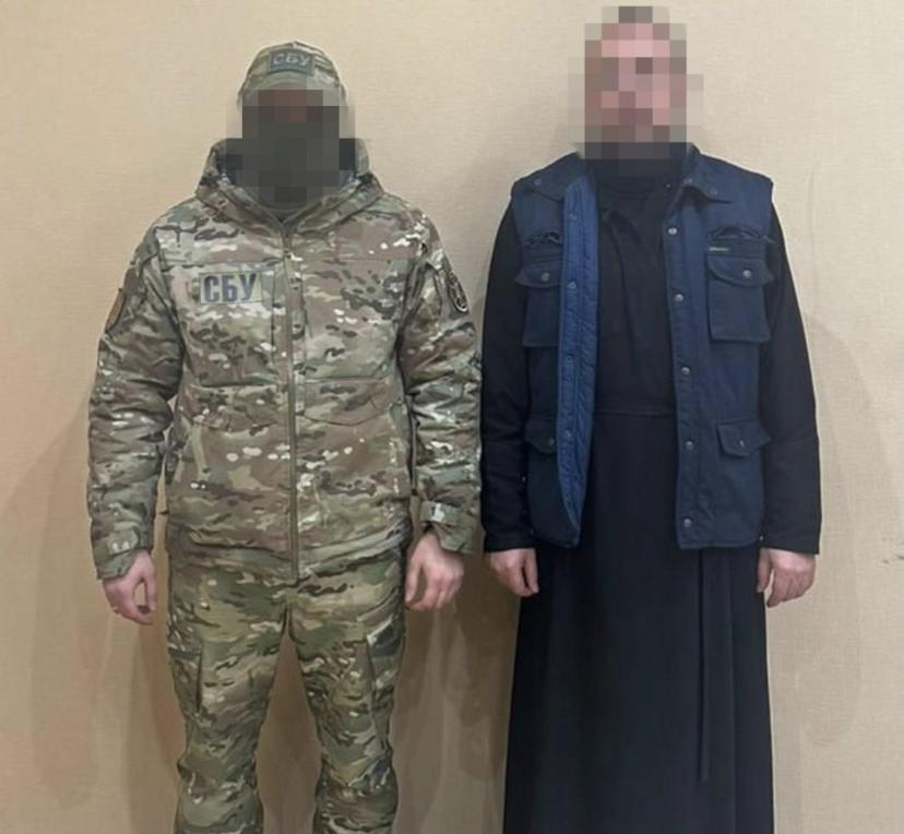 Клірика УПЦ (МП), який був інформатором рф, затримали українські спецслужби