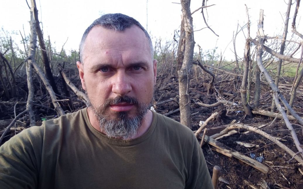 Український режисер Олег Сенцов очолив батальйон на фронті