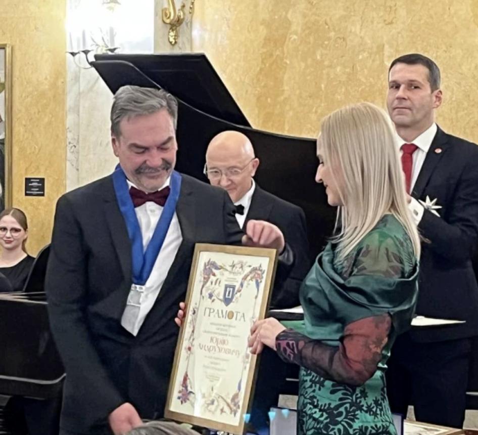 Кавалером ордену «За інтелектуальну відвагу» став український поет Юрій Андрухович