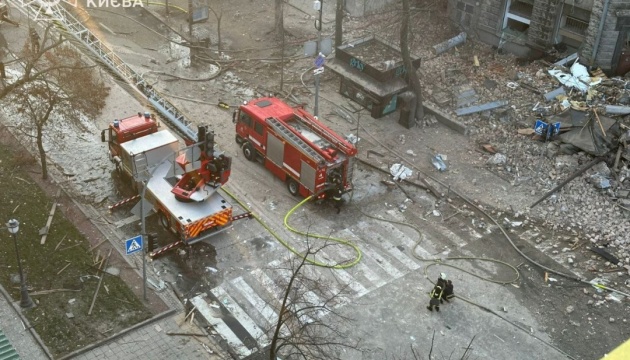 Обстріл Києва: одна людина загинула, відомо про 7 постраждалих