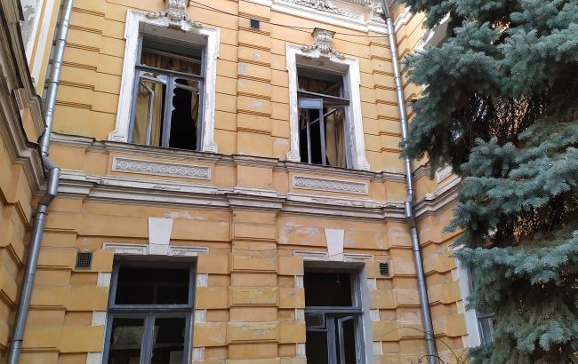 У мережі показали столичний Будинок письменників після ворожого дронового удару