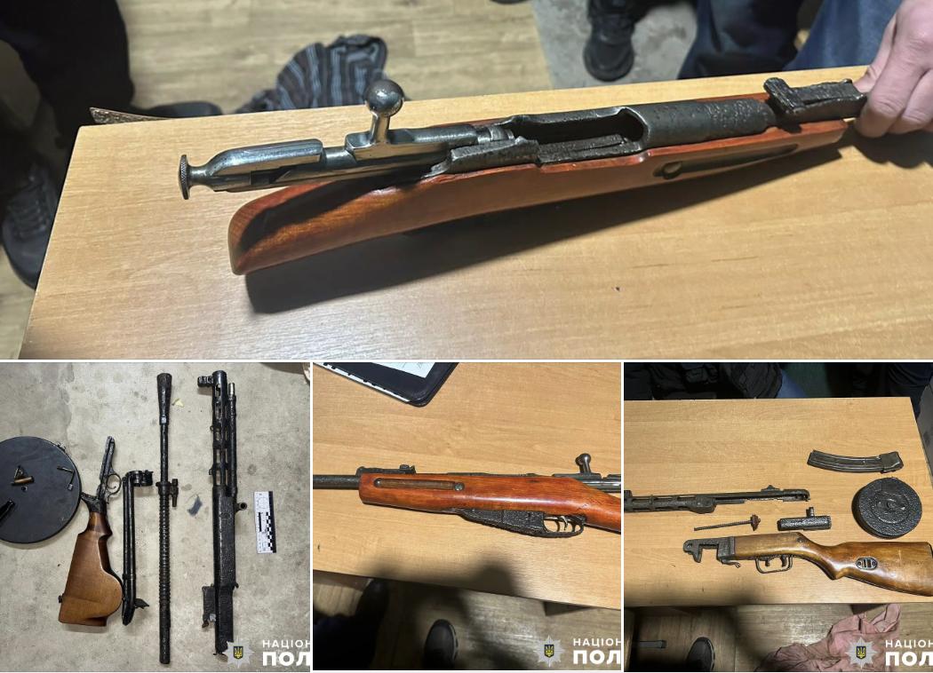 Правоохоронці затримали жителя Херсона, який знаходив зброю і незаконно її збував
