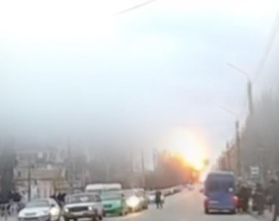 Момент ворожого удару по Запоріжжю показали у мережі