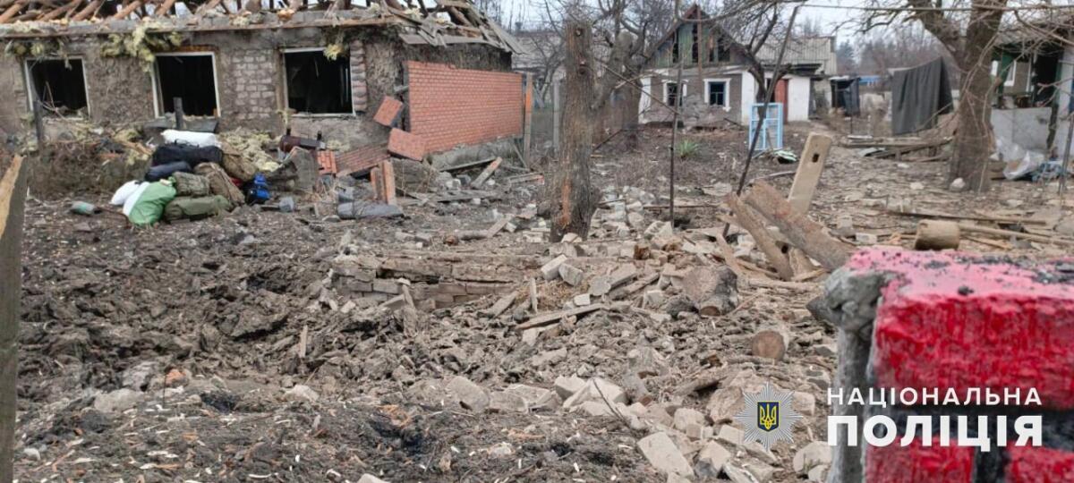 Від російських обстрілів постраждали 10 міст і сіл Донеччини, одна людина загинула