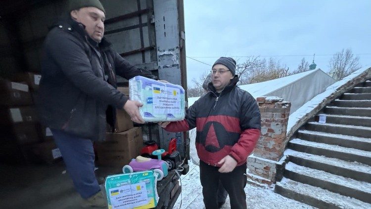 Черговий гуманітарний вантаж від Папи Франциска прибув до Харкова