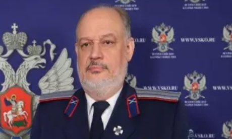 Під санкції ЄС потрапила організація, що займається мілітаризацією молоді та її керівник, який отримав іменну шаблю від Путіна      
