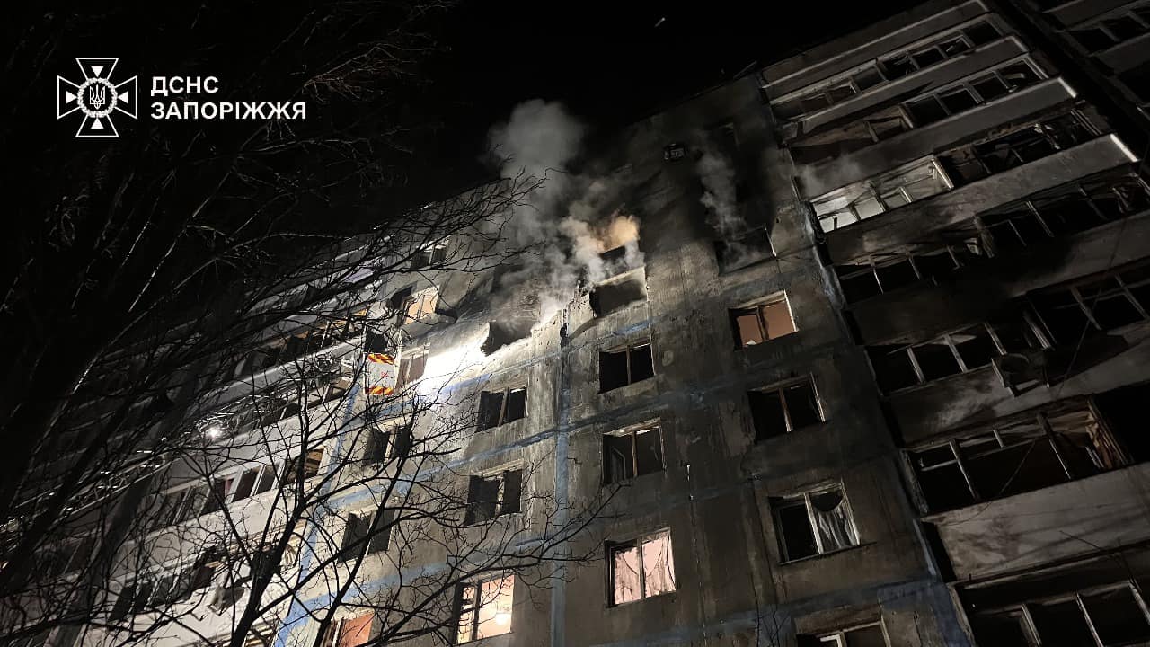 РФ атакувала Запоріжжя дронами: у ДСНС показали наслідки