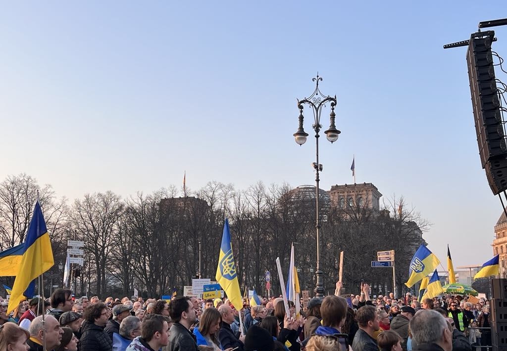 У Берліні відбулася масштабна акція на підтримку України