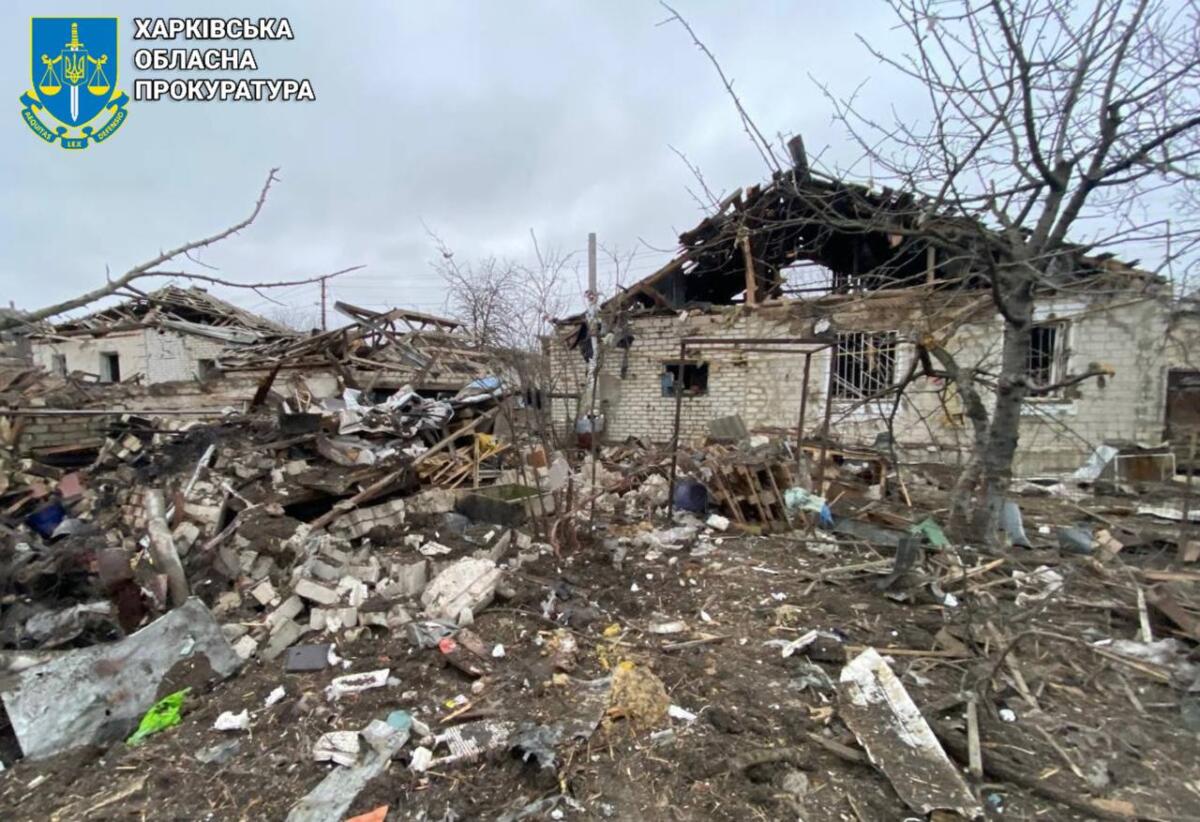 Авіаудар по Куп’янщині: троє постраждалих, зруйновані будинки
